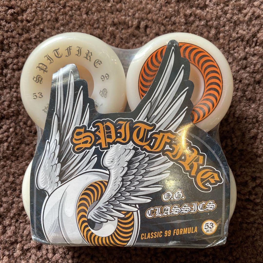 SPITFIRE OG CLASSICS 53mm 99aホワイトウィール