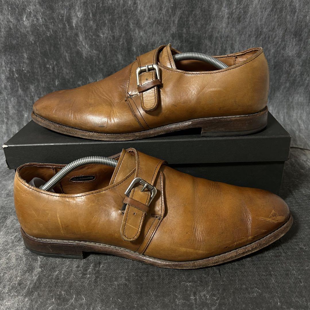 Allen Edmonds Warwick シングルモンク　レザーシューズ