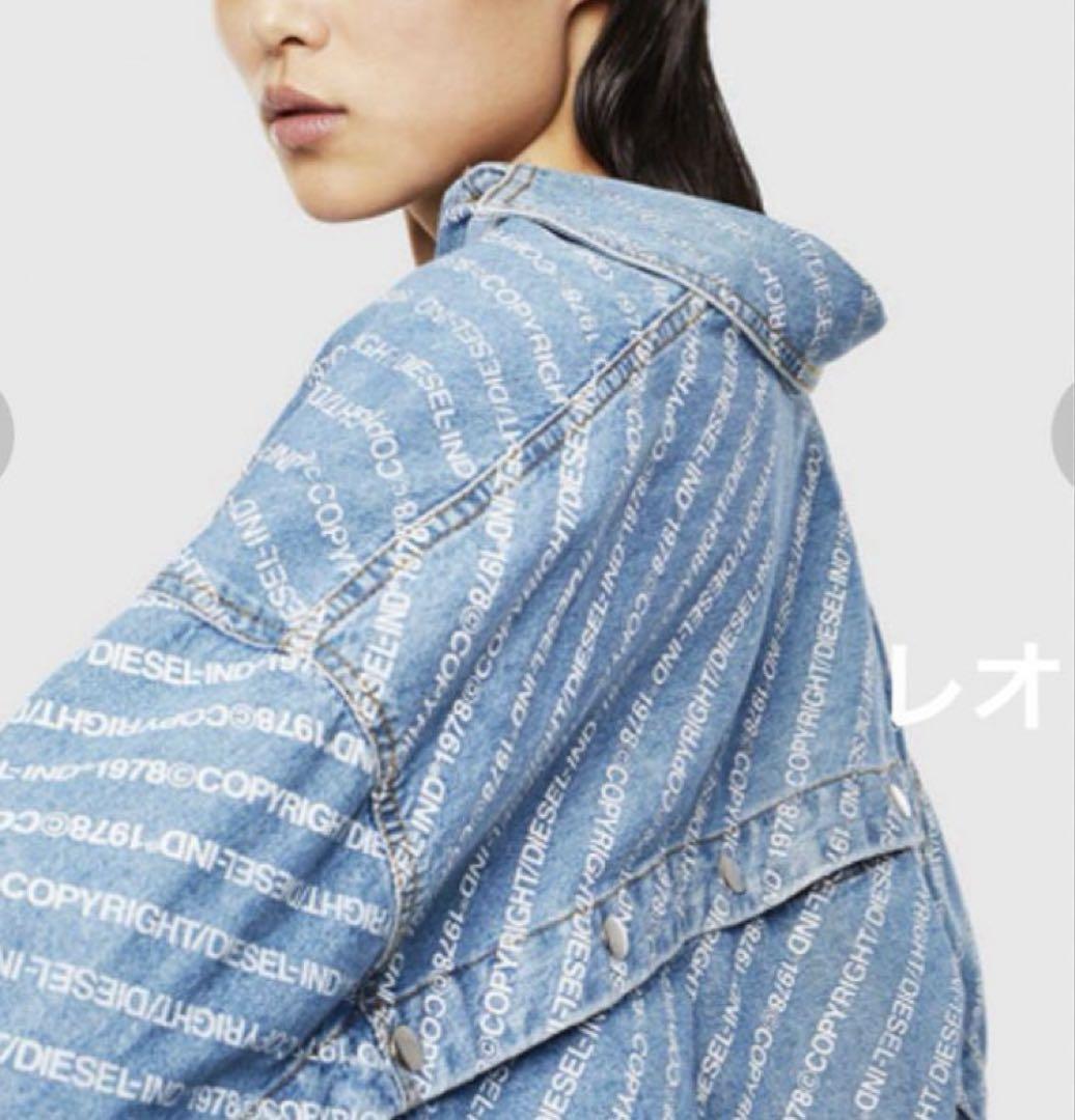 DIESEL デニムシャツ　ジップ　ワンピース　XXS DIESEL デニムシャツワンピース XSサイズ ベルト付 - メルカリ