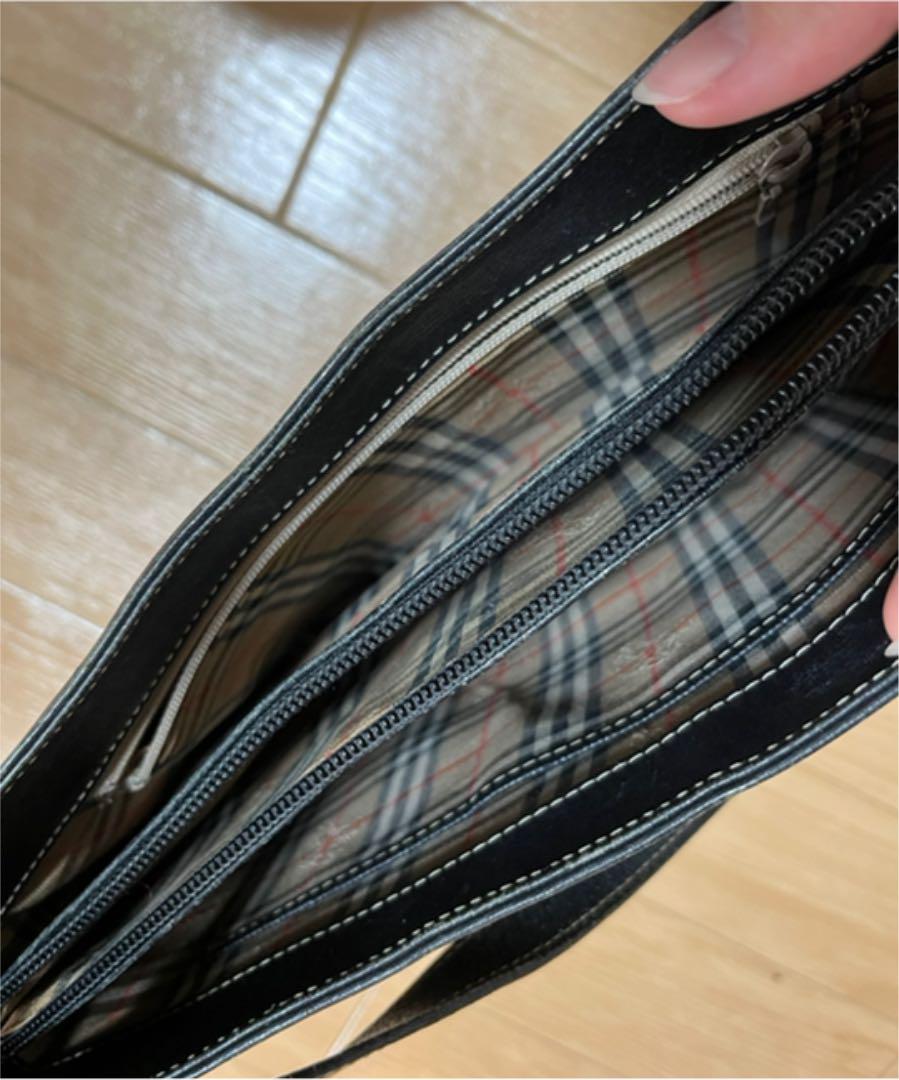 即納国産 Burberry 黒 D0ec3-m60818894062 ショルダーバッグ 人気低価