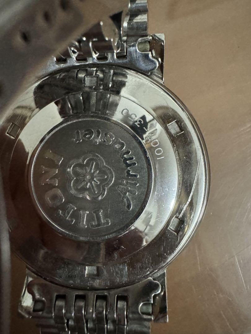 TITONI AIRMASTER 25石メンズ手巻き腕時計