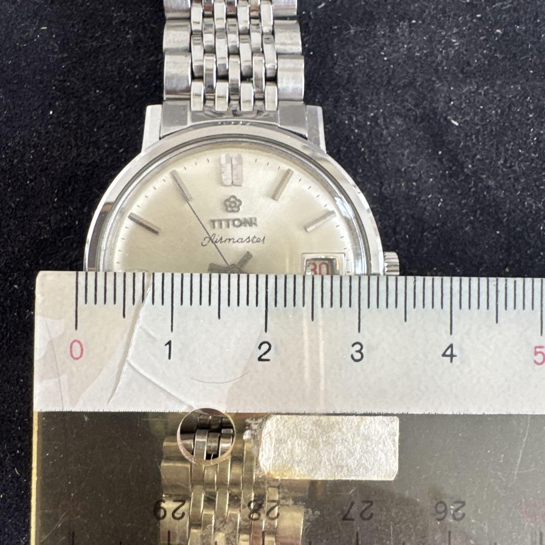 TITONI AIRMASTER 25石メンズ手巻き腕時計