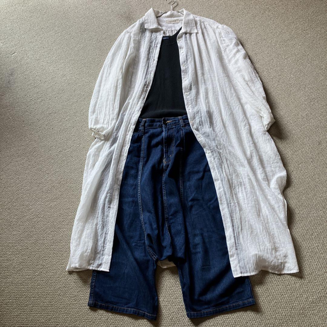 【新価格】tricot COMME des GARCONS デニムサルエル