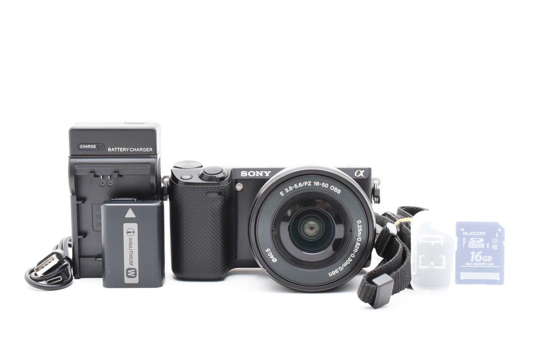 【美品】　SONY NEX-5R SELP1650 Wi-Fi搭載！ミラーレス