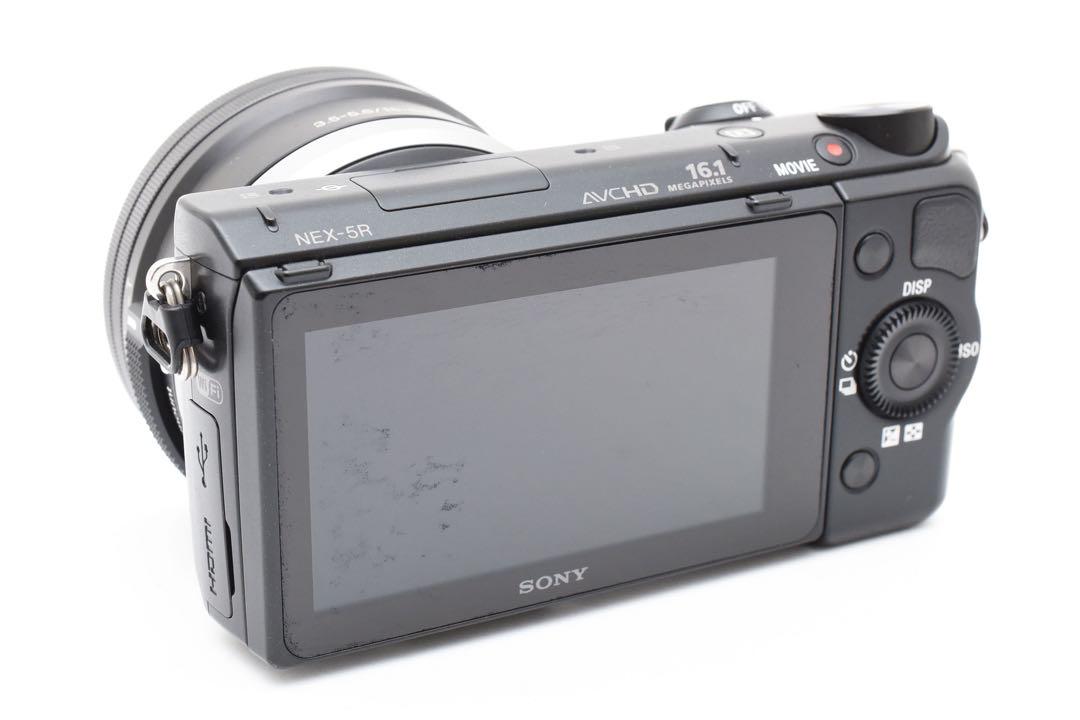 【美品】　SONY NEX-5R SELP1650 Wi-Fi搭載！ミラーレス