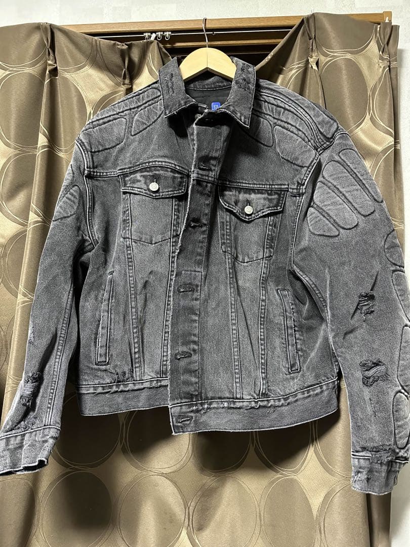 Yeezy Gap Balenciaga Padded Denim Jacket