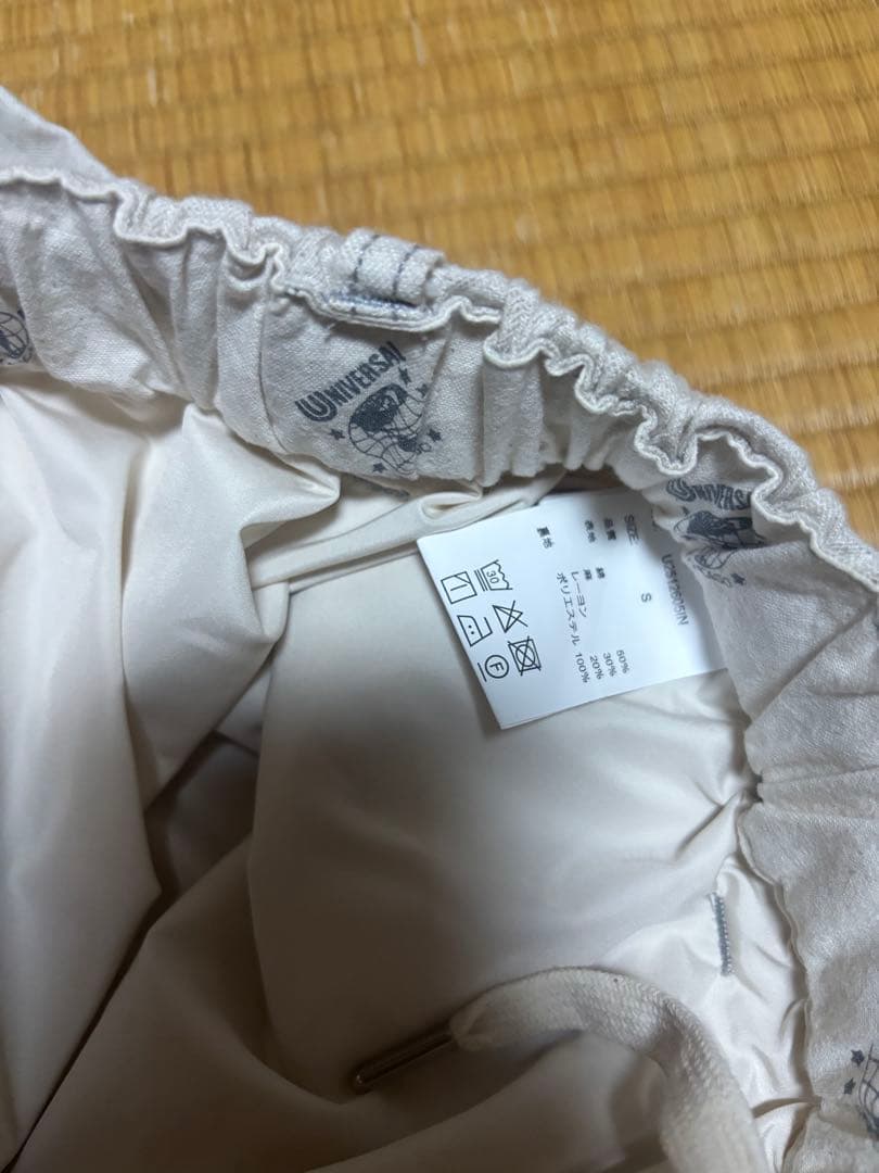 UNIVERSAL OVERALL リネンイージーベイカーパンツ