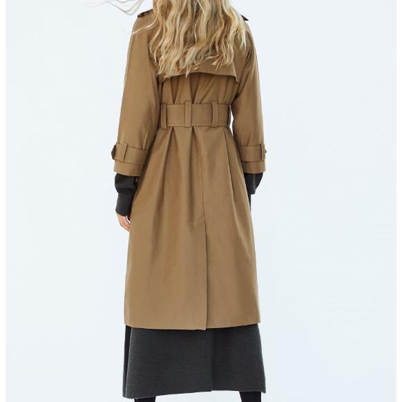 ザラ ZARA 新品 ベルト付きトレンチコート Sサイズ - メルカリ