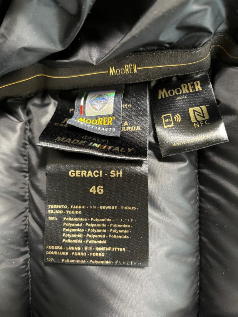 moorer ムーレー 46 ダウンジャケット ダークグリーン GERACI