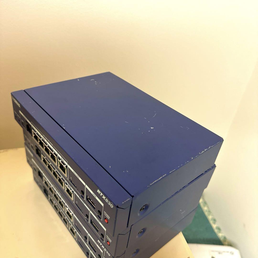 YAMAHA RTX830 ギガアクセス VPN ルーター 動作品5台 画像6