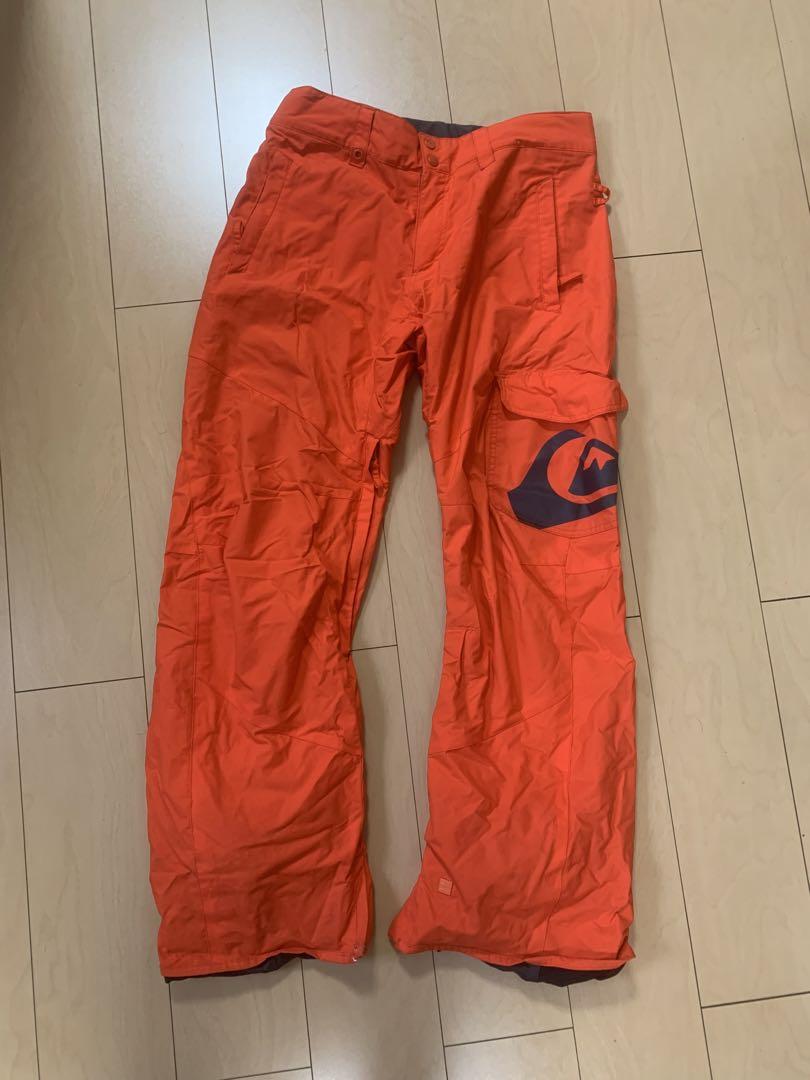 Quiksilver メンズ スノーボードパンツ レッド