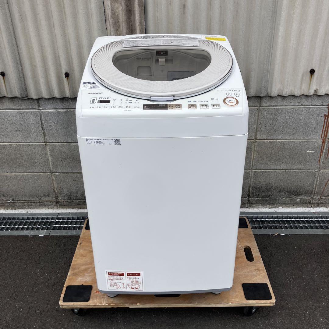 SHARP シャープ 洗濯機 ES-TX9A 9kg 2019年製 SHARP シャープ 洗濯機 ES-TX9A 9kg 2019年製