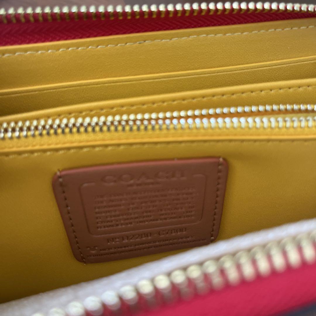 K*K様 COACH UFOミッキー　長財布