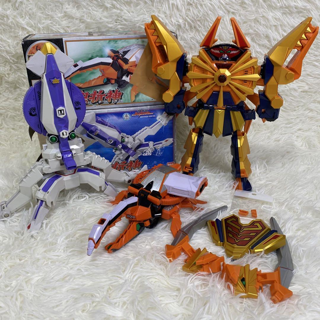 侍戦隊シンケンジャー DXダイカイオー 鳥賊折神 兜折神 まとめ