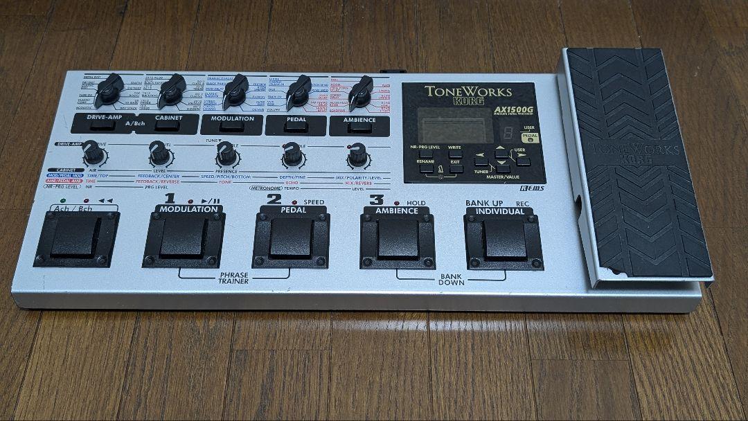 KORG TONEWORKS ギター マルチ エフェクター AX1500G