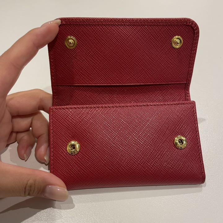 正規品新品 PRADA キーケース ほぼ傷なし 84OsV-m60838379683 プラダ 新作登場定番