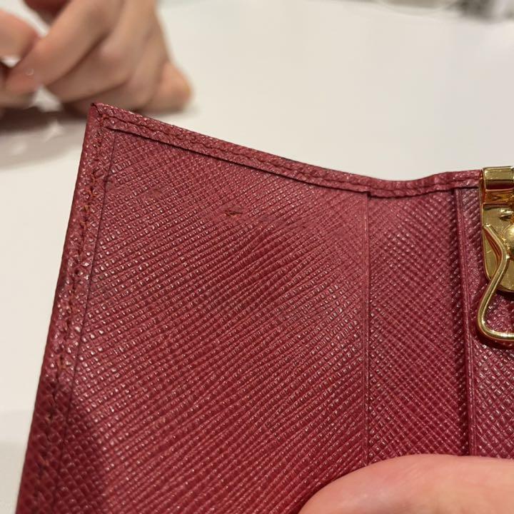 正規品新品 PRADA キーケース ほぼ傷なし 84OsV-m60838379683 プラダ 新作登場定番