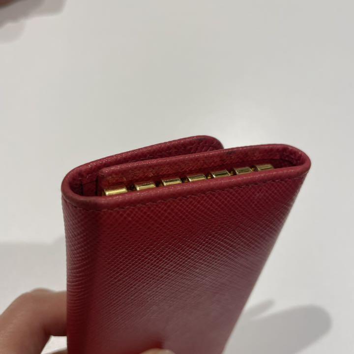 正規品新品 PRADA キーケース ほぼ傷なし 84OsV-m60838379683 プラダ 新作登場定番