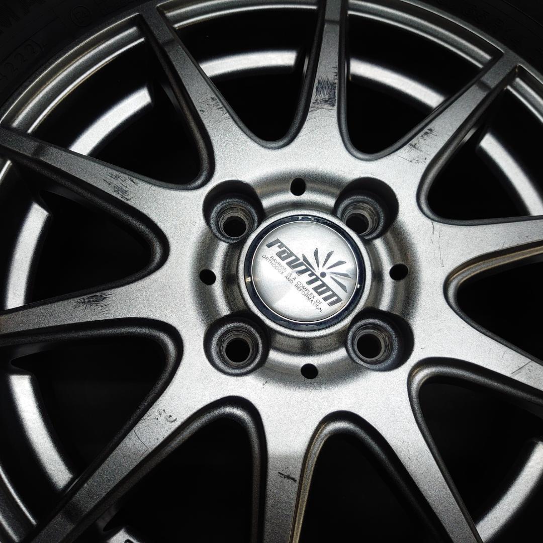 社外アルミ 155/65R14 タント N-BOX ONE ワゴンR ルークス