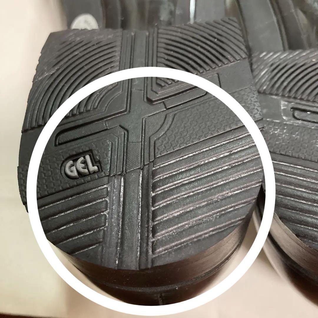 訳あり 未使用 asics ランウォーク 25㎝ 3E ブラック - メルカリ