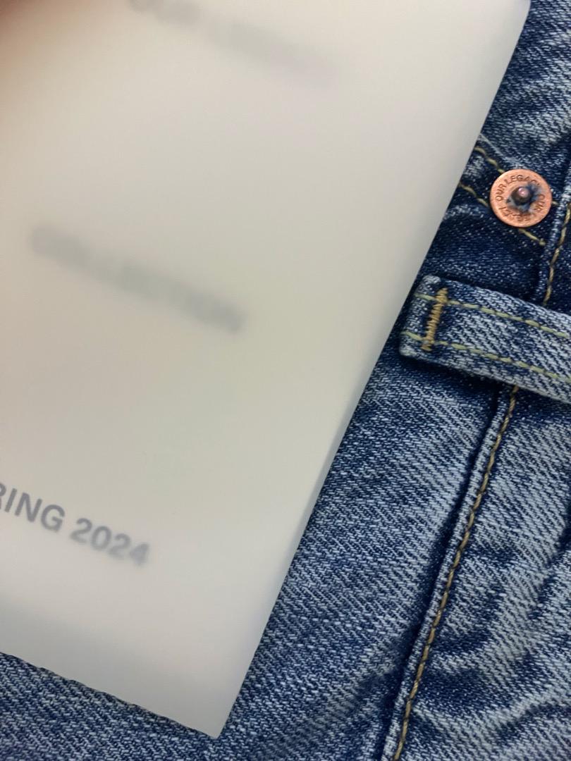 シモンズグランドセール OUR 24ss 46 新品 LEGACY 6647 ペインターパンツデニム パンツ
