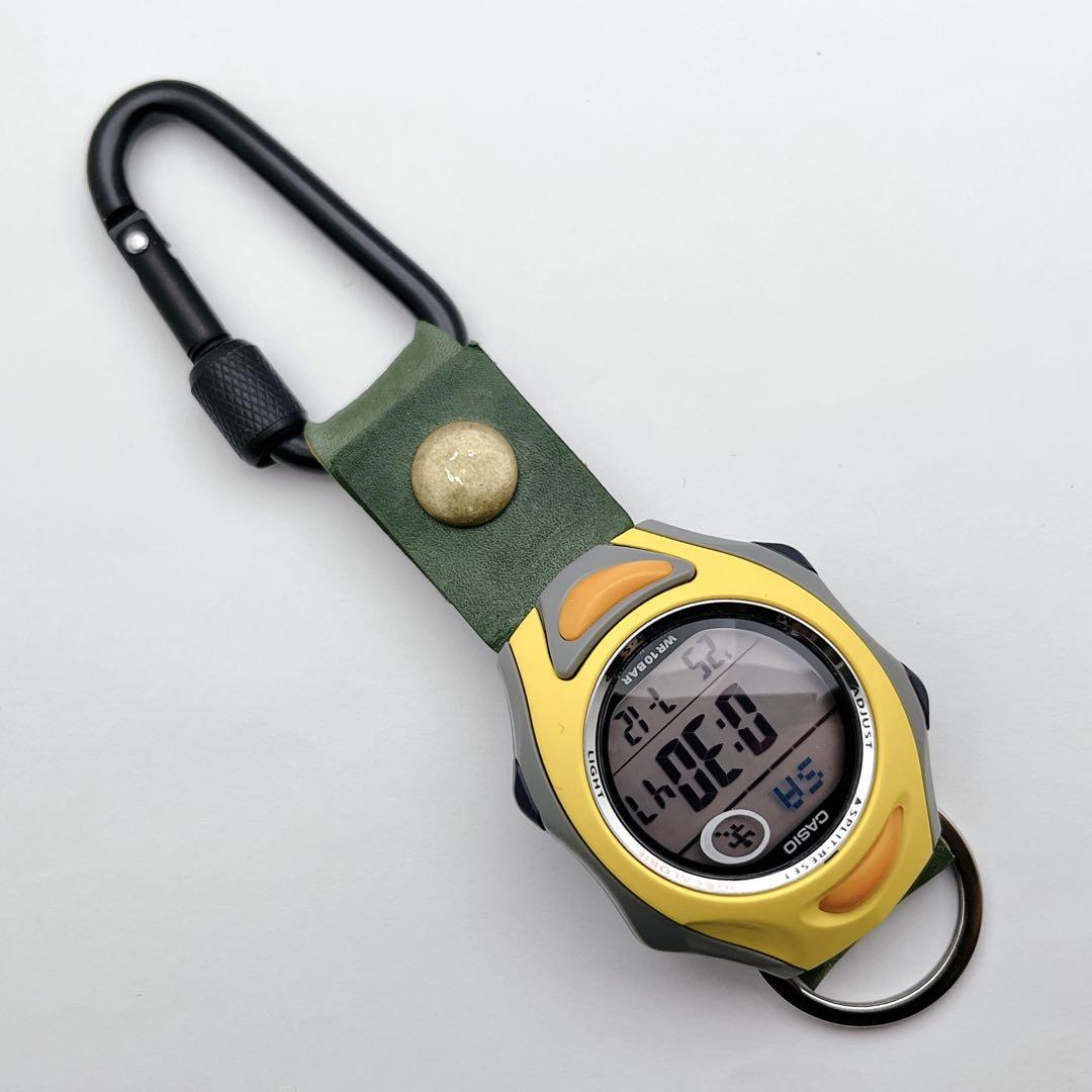 CASIO デジタル 時計◎カラビナウォッチ