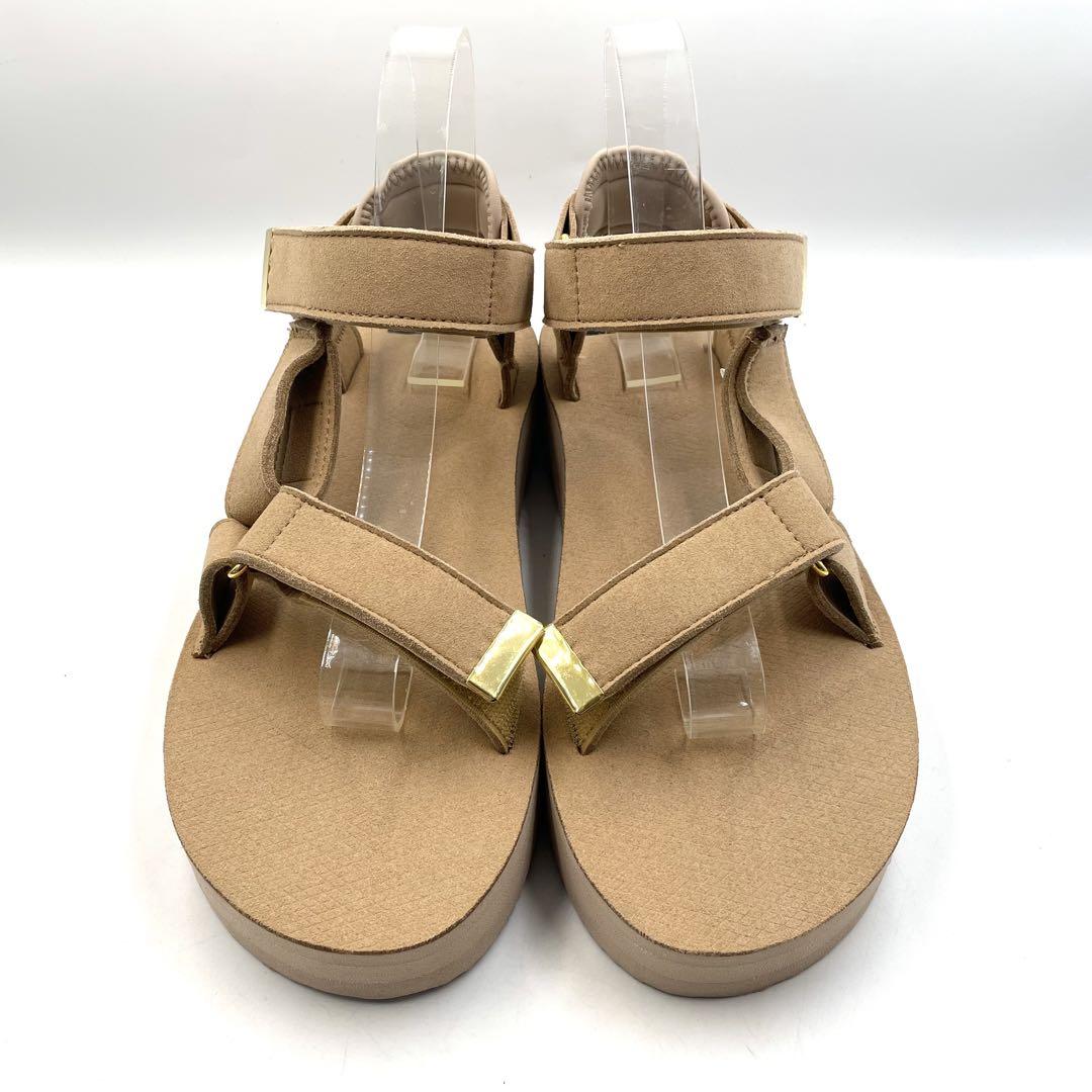 《未使用》SUICOKE Deuxieme Classe 厚底サンダル ベージュ