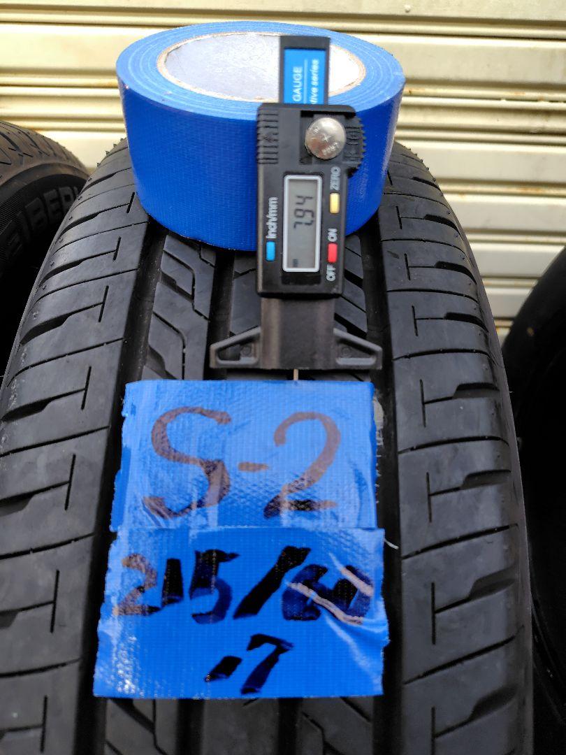 215/60R17セイバーリング9分山2021製