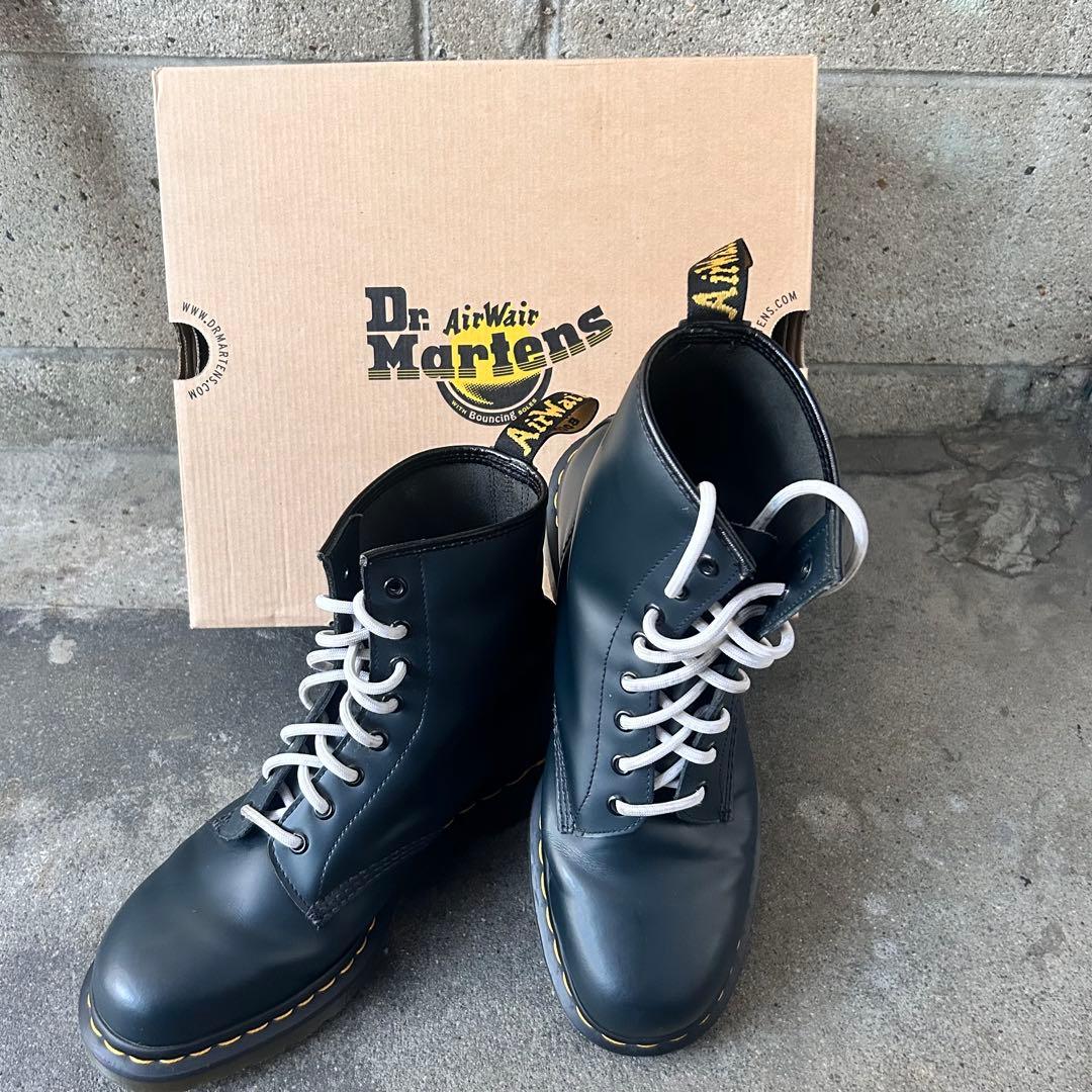 Dr. Martens ネイビー 8ホール 28cm