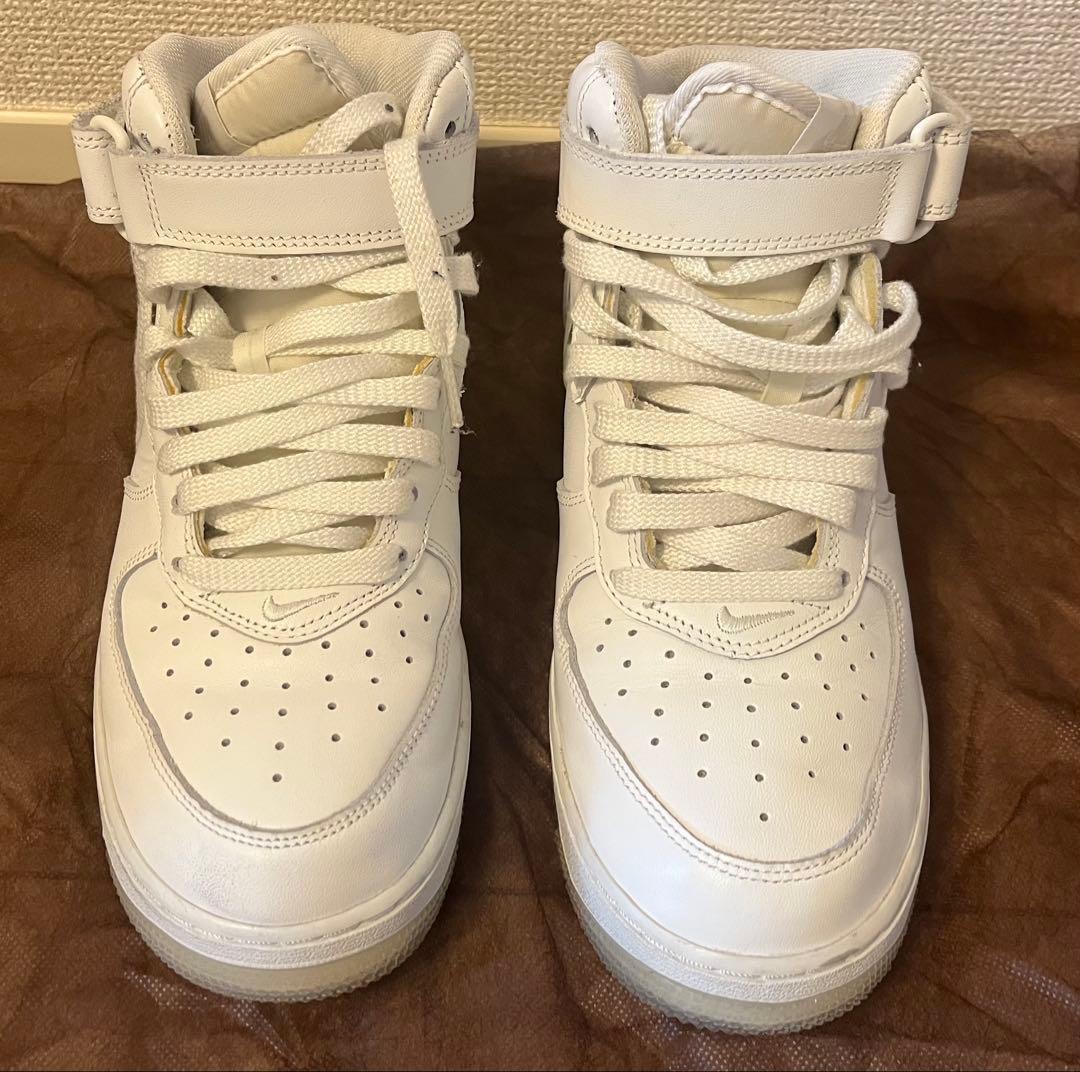 ナイキ エアフォース1 MID 白 DZ2672-101 【26.5cm】 ナイキ エアフォース1 MID 白 DZ2672-101 【26.5cm】