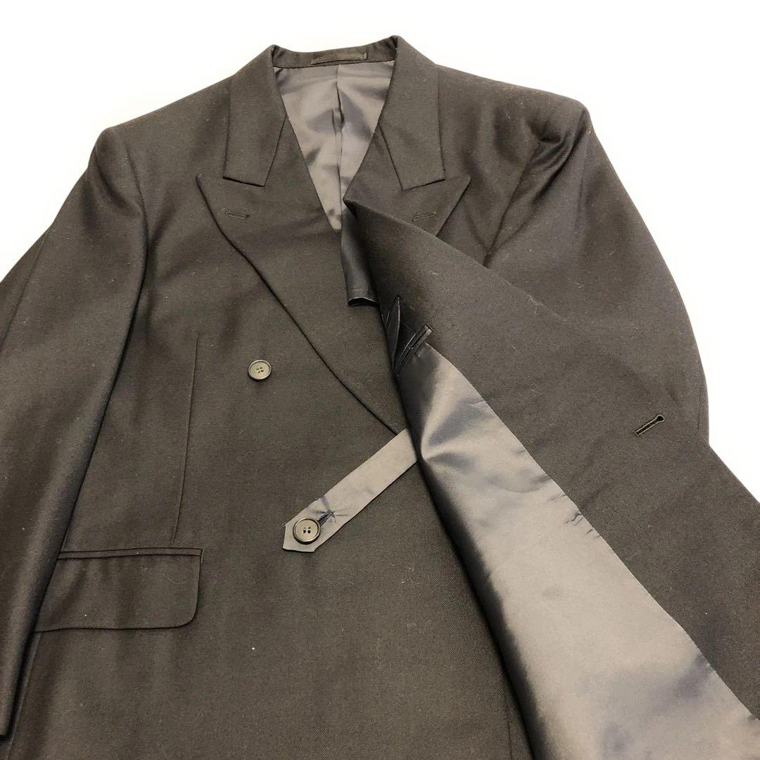 三越オーダーメイド 濃紺 ダブルスーツ 三越オーダーメイド 濃紺 ダブルスーツ