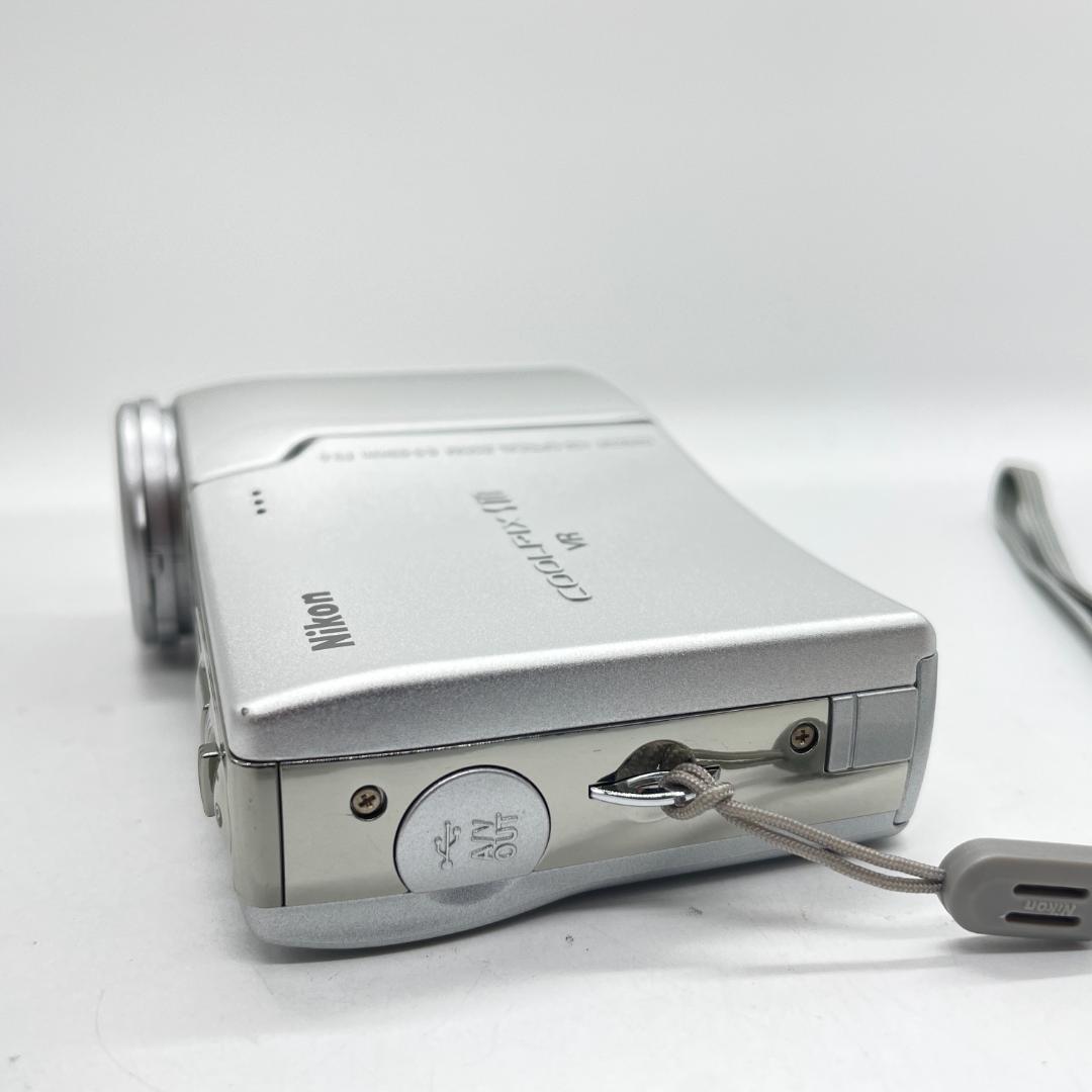 韓国ブランド通販サイト coolpix Nikon S10 メルカリ - SILVER【動作品・転送特典無料有】 VR デジタルカメラ