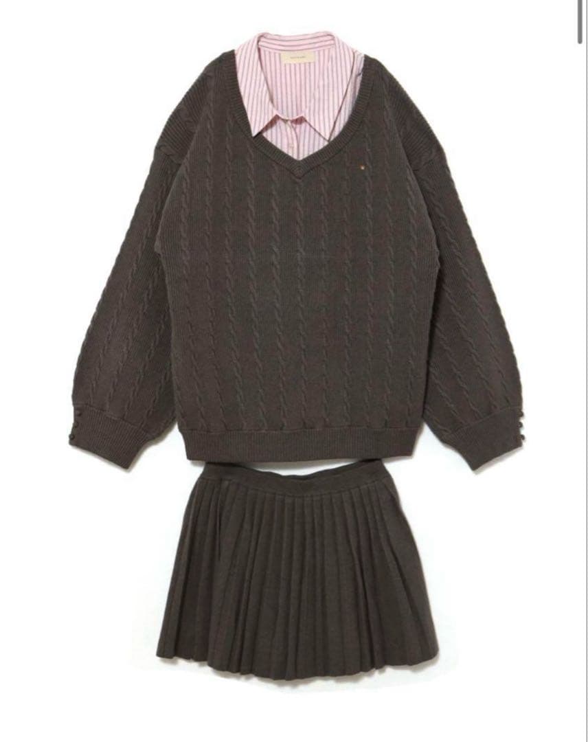 andmary Agatha blouse set up