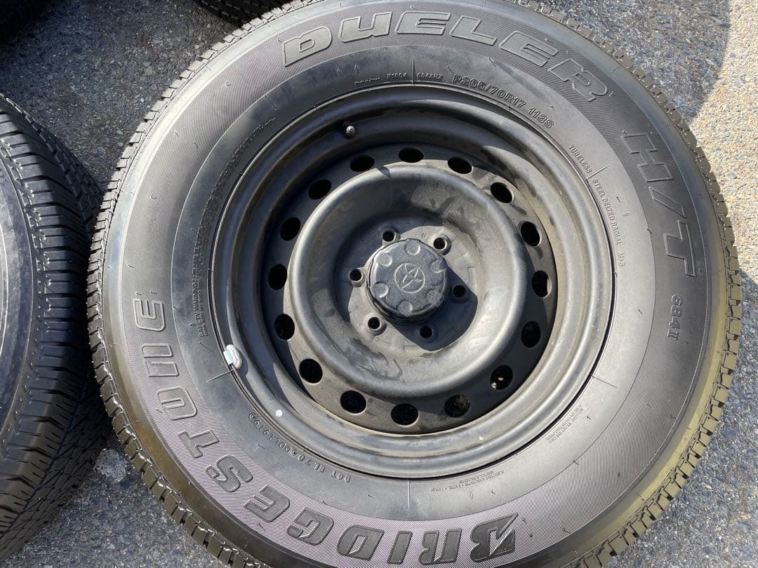 FJクルーザー!!純正鉄チンホイール!!