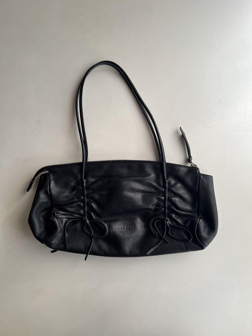 バッグ 2000s MIU MIU LEATHER HAND BAG