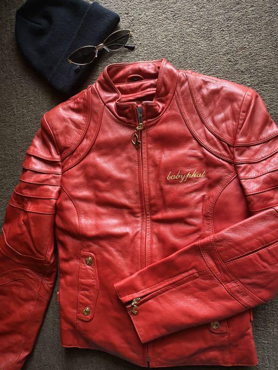 好評通販 Baby Phat レザージャケット av3E7-m60851988506 低価大特価