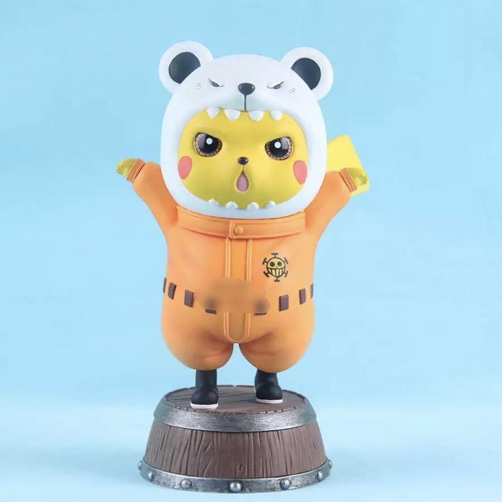 One Piece ピカチュウ コラボ Bepo ベポ フィギュア ロー 大好き