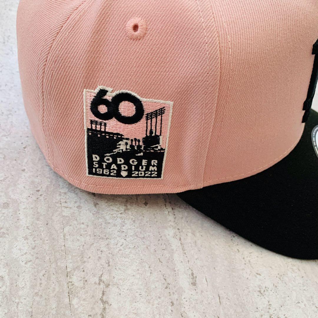 NEW ERA LA ドジャース キャップ 海外モデル ツバ裏ピンク 海外モデル NIKE × MLB LA ドジャース キャップ ピンク CAP
