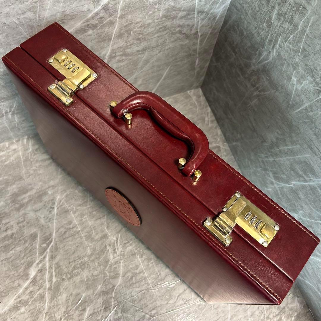 ✨美品　Cartier カルティエ　アタッシュケース　　　マストライン　ゴールド