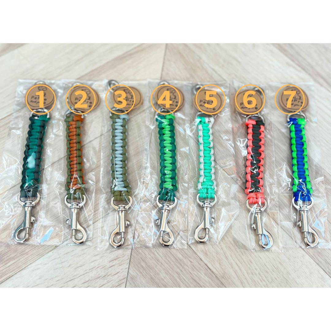ローズ様ご確認ページ　パラコードリード　ジョイントリード PARACORD JOINT パラシュートコード 首輪とハーネスを繋ぐ