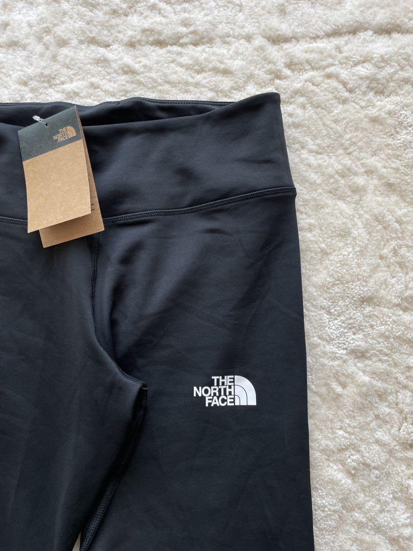 【THE NORTH FACE】海外限定ハイウェストビックロゴレギンス新品L