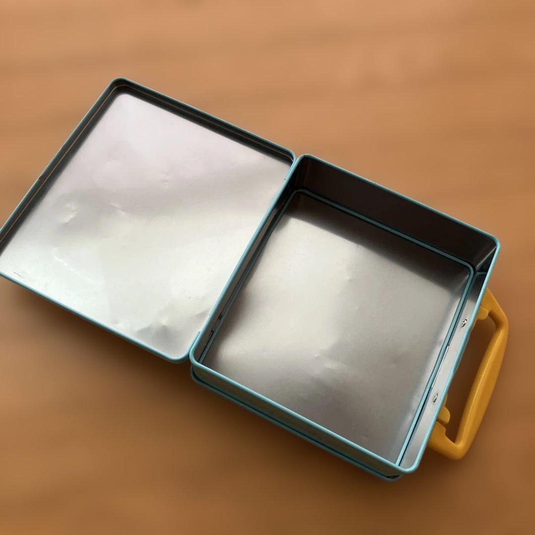 昭和 レトロ 鉄腕アトム アトムボーイ 缶ケース ハンドバッグ