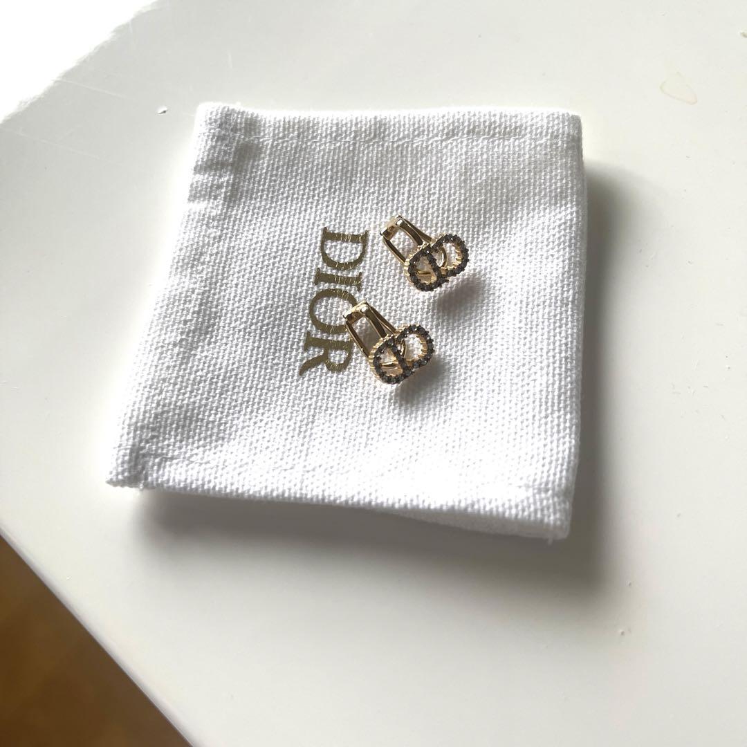 Dior イヤリング ゴールド 正規品 美品 画像3