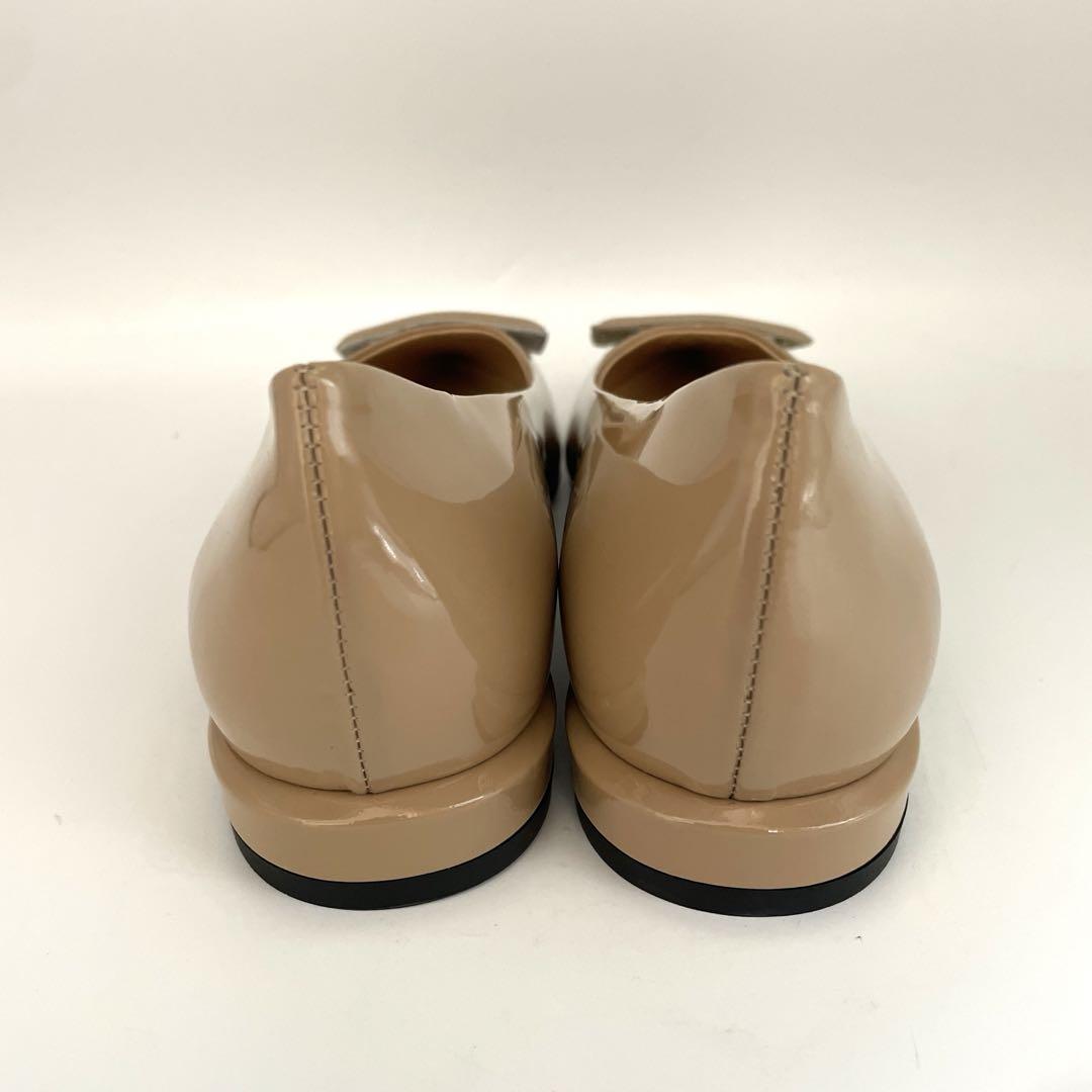 【新品未使用】FABIO RUSCONI ベージュパンプス 36 1/2
