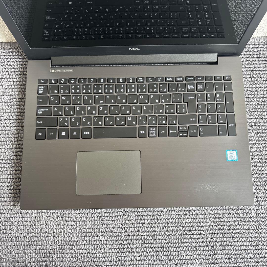 NEC LAVIE NS700/M i7-8550U メモリ8GB #M6377