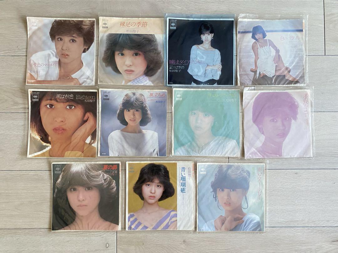 最終値下げ/バラ売り⭕️  レコード 55点 松田聖子/近藤真彦/シブがき隊