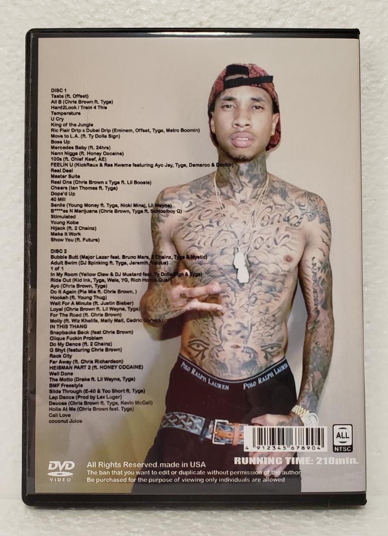 22 Tyga プロモ集 Pv Mv タイガ 2dvd ラッパー メルカリ 22 Tyga プロモ集 Pv Mv タイガ 2dvd ラッパー メルカリ