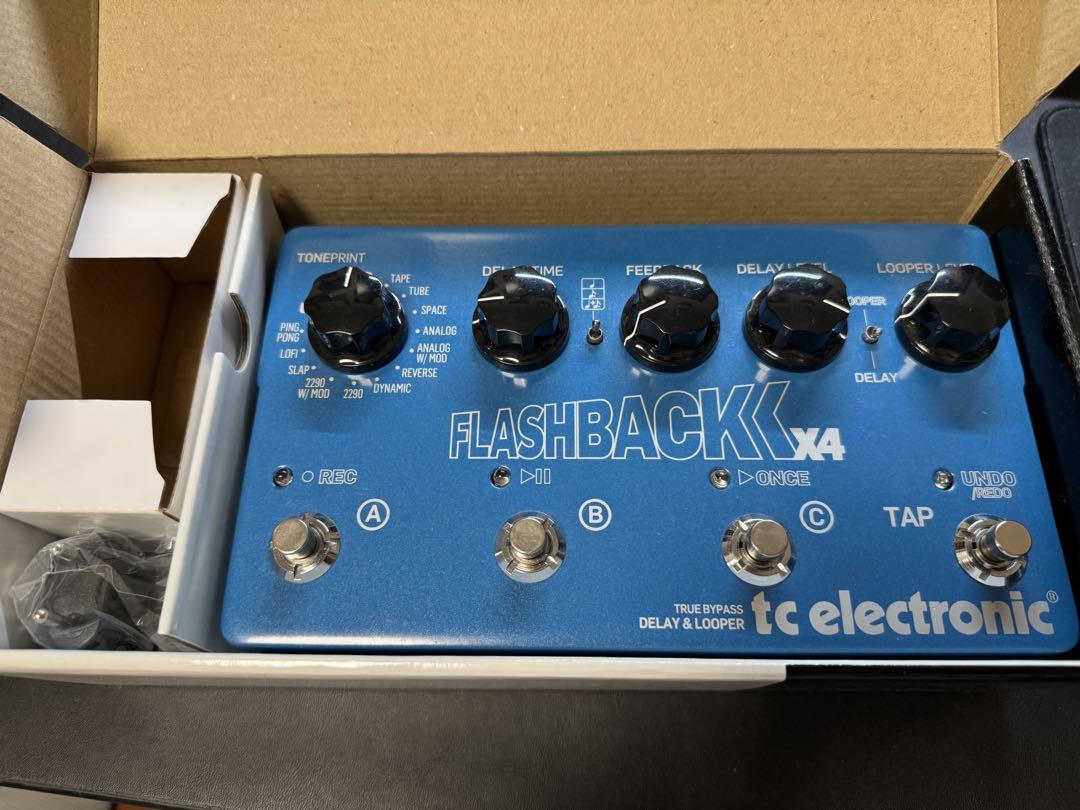 ギター tc electronic FLASHBACK X4