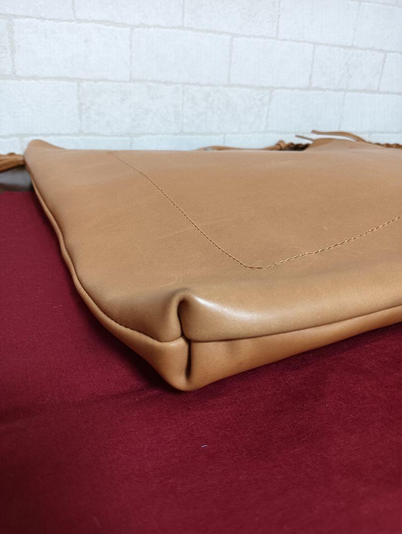 美品! SLOW スロウ 上質オールレザー大型ショルダーバッグ バッグ