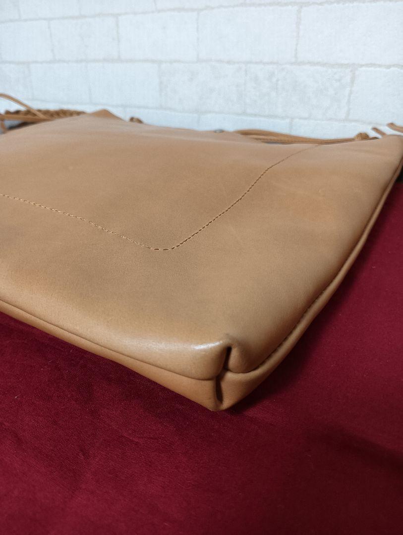 美品! SLOW スロウ 上質オールレザー大型ショルダーバッグ バッグ